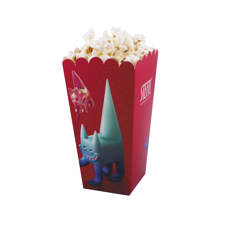 popcorndoosjes bedrukken, popcorn dozen drukken, popcorn doosjes bedrukt met logo