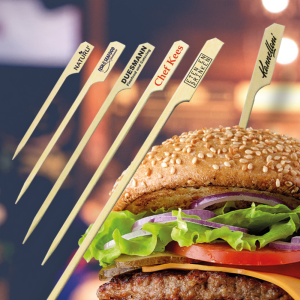 Bamboo gun shaped skewers