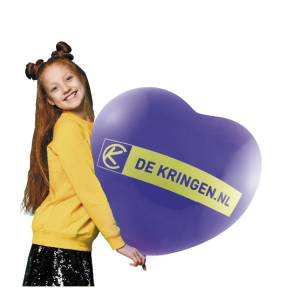 Giants heart shape Qualityprint 225 cm Ø 30 cm / 32 inch