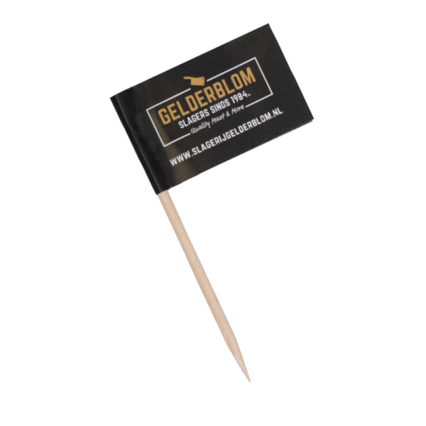Partyprikkers rechthoekig 25 x 40 mm