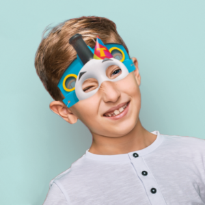 Masks with elastic 16,5 x 23 cm