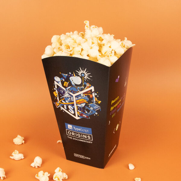 Popcornbeker maat M