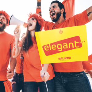 Supporters vlaggen kleine oplages 100 t/m 500 stuks digitaal geprint