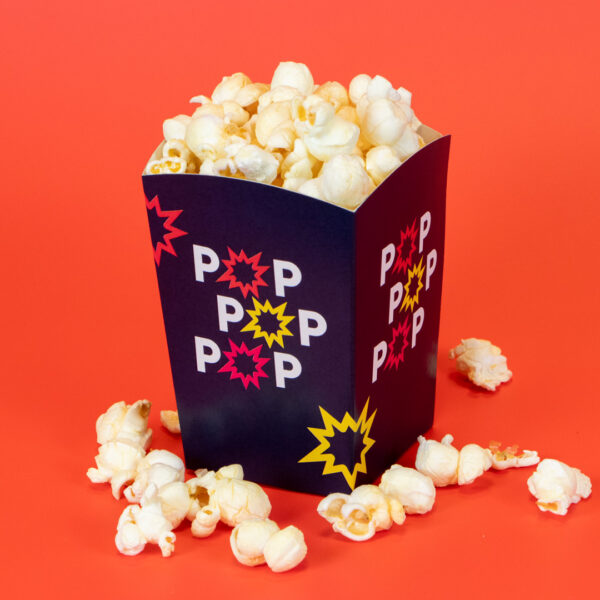 Popcornbeker maat XS