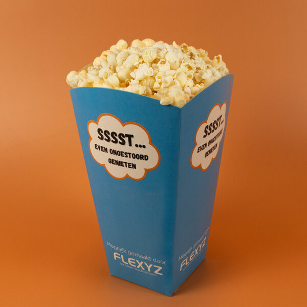Popcornbeker maat L