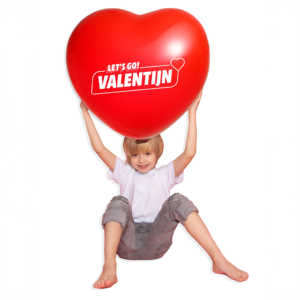 Giants heart shape Qualityprint 225 cm Ø 30 cm / 32 inch