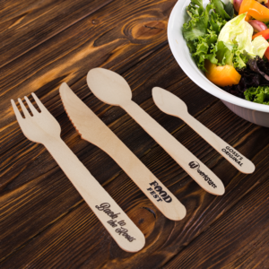 Wooden cutlery
