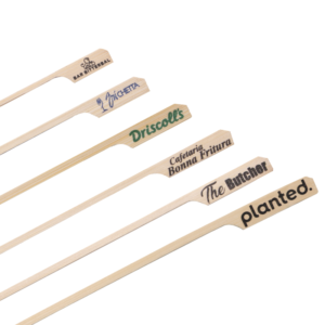 Bamboo gun shaped skewers