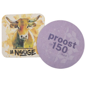 Coasters round 103 mm From 1.000 pieces up